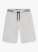 Bermudas cinzento mesclado menino 22E3PGT1BERJ920