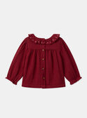 Blusa com franzido smock LAPRIA / 24H1BFR1CHEF506