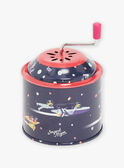 Caixa de música vermelho com estampado de espaço SMATI0036ESPACE / 23J7GM71BAM099