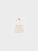 Vestido ouro RYAMIETTE / 19E2PFR2ROB001