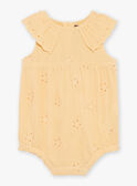 Babygro trigo em dupla gaze de algodão FAUGA / 23E1BFP1BARB112