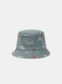 Chapéu reversível cor de ferrugem KROBOBAGE / 24E4PGE2CHAC200