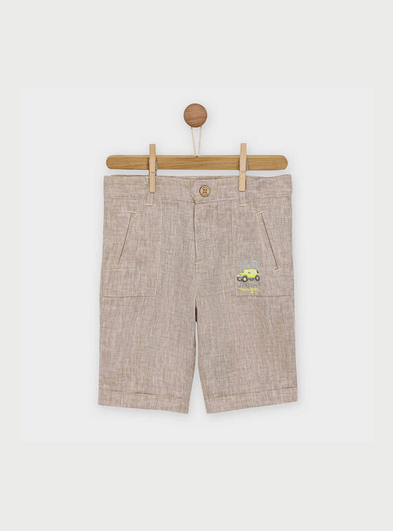 Bermudas bege RYESAGE / 19E3PGR3BER009