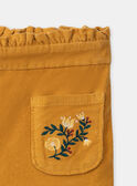 Yellow PANTS LYPANETTE / 24H2PFO1PAN107