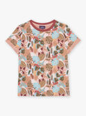 T-shirt com estampado tropical FICHEMAGE / 23E3PGD1TMC413