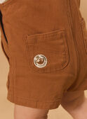 Brown SHORT DUNGAREES MAOMAR / 25E1BGO1SAC802