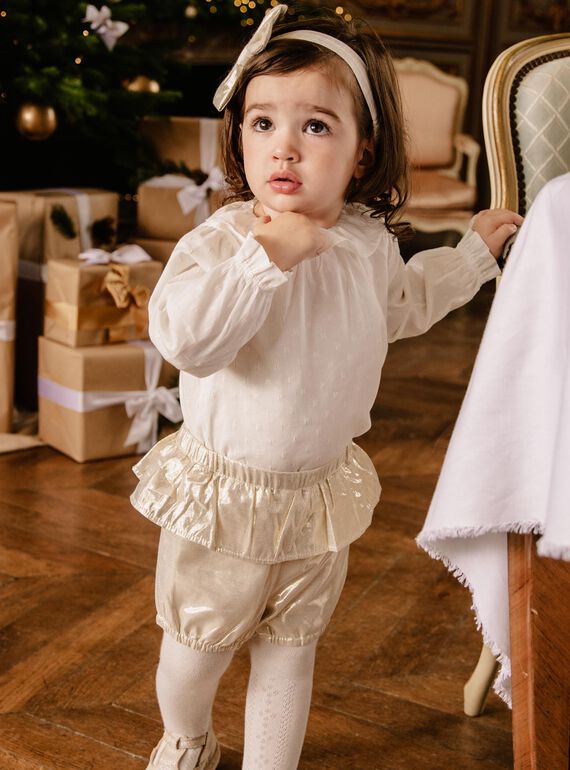 Conjunto blusa e bloomer de Natal DAVIVI / 22H1BF61ENS954