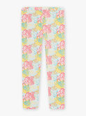 Leggings cru com estampado florido menina CEFLOETTE 3 / 22E4PFU3CAL811