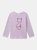 Pijama de gato em jersey  MUICOLETTE / 25E5PFE1PYJH700