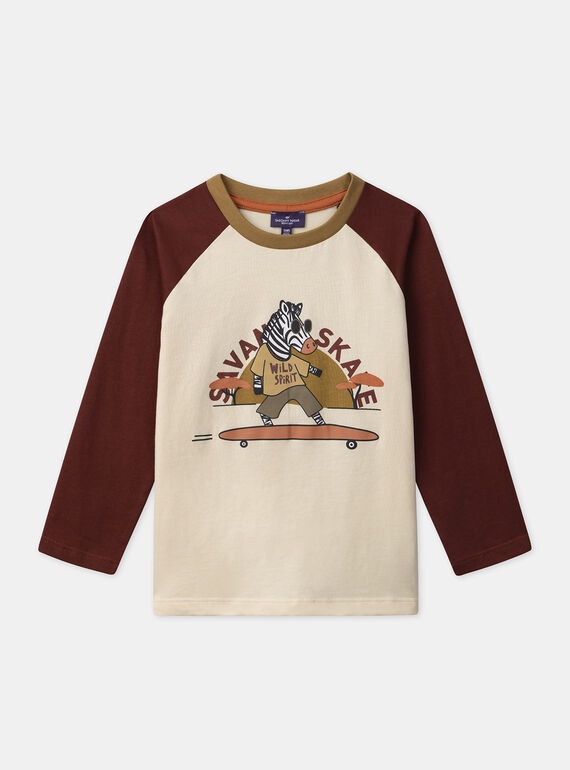 T-shirt Zebra MACHAGE / 25E3PG71TML114