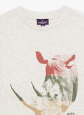 T-shirt com padrão rinoceronte FRIZOTAGE3 / 23E3PGD4TMCA011