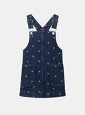 Vestido jardineira floral MESUBLETTE / 25E2PF81CHSK005