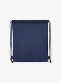Mochila azul e branco às riscas FRYSACAGE / 23E4PGL1BES070