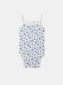 Water blue BODYSUIT TANK TOP x2 MEJULIETTE / 25E5BF41DEK213
