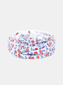 Gola em jersey reversível com motivos florais KADALIDA / 24E4BF41SNO001