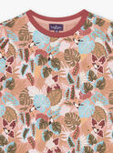 T-shirt com estampado tropical FICHEMAGE / 23E3PGD1TMC413