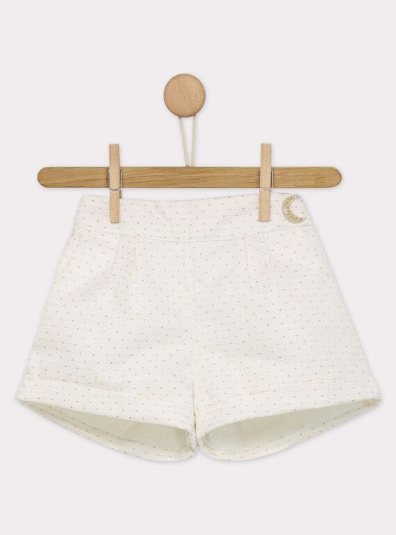 Calções brancos RYATAETTE / 19E2PFR3SHO001