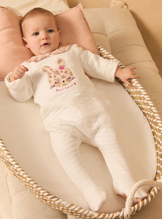 Babygrow coelho em tubique MEALMA / 25E5BFF5GRE001