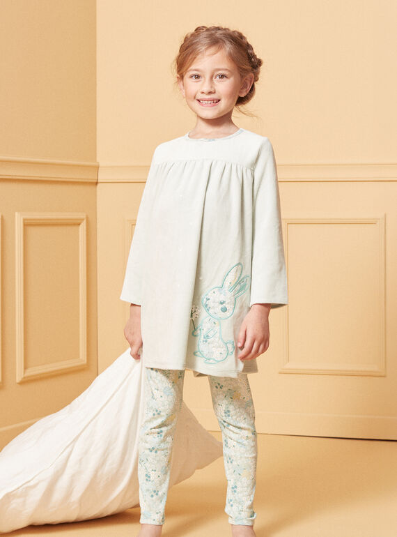 Camisa de dormir Coelho de veludo LUIMIETTE / 24H5PF32CHNG632