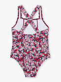 Fato de banho cassis com estampado florido FRYCRETTE / 23E4PFM4D4KD302