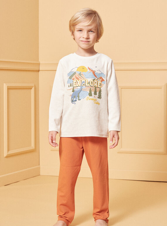 Pijama bege matizado LUIDINAGE / 24H5PG31PYJA011