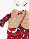 Conjunto para boneca Mon Adorable Poupée vestido, casaco de malha, mala e tapa-orelhas SMAFA0050TH7 / 23J7GF35HPO099
