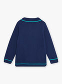Camisola azul com padrão tubarão menino COMIDAGE / 22E3PGN1PULC231