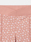 Leggings cor-de-rosa com estampado floral KRILEGETTE / 24E2PFB1LGS415