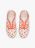 Slip-on cru com estampado de cerejas FABALETTE / 23N10PF41D16001
