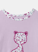 Pijama de gato em jersey  MUICOLETTE / 25E5PFE1PYJH700