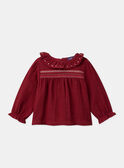 Blusa com franzido smock LAPRIA / 24H1BFR1CHEF506