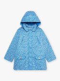 Impermeável 2 em 1 azul menina CLAFLETTE / 22E2PFG1IMP208