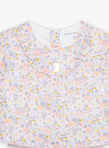 Body, bloomer e fita lilás com estampado de flores FORINE / 23E0CFT2ENSH700
