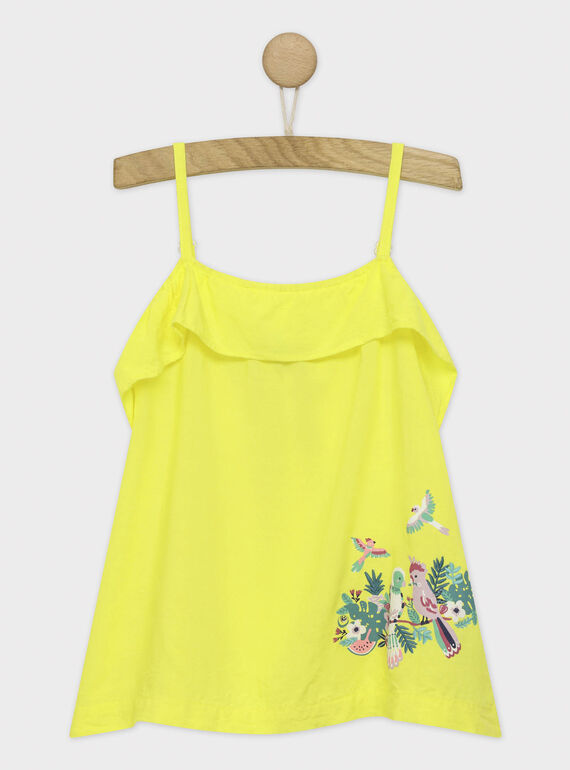 Camisola de alças amarela ROYBIETTE / 19E2PFQ1DEB108