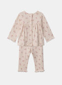 Pijama em malha ajurada e estampada MEANNA / 25E5BFF1PYJ413