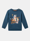 Pijama de lã cardado Animais da floresta LUISPOAGE / 24H5PG36PYJ714
