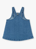 Vestido em ganga bebé menina ZAFLORIANE / 21E1BFB1CHSP269