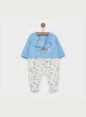 Babygro veludo azul REMY / 19E5BG75GRE213