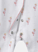 Babygrow de veludo estampado MONINA / 25E0NF21GRE000