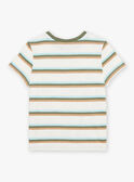 T-shirt com estampado às riscas FIPOUAGE / 23E3PGD3TMC001