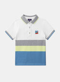 Polo tricolor às riscas KLAPOLAGE / 24E3PGN1POL000