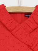 Vestido sem mangas vermelho RELINETTE / 19E2PFE1CHS050