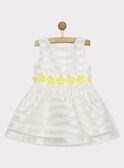 Vestido branco RYEVIETTE / 19E2PFS1ROB001