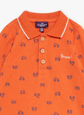 Polo terra batida com estampado de trator GABRIEL / 23H1BG71POLF519