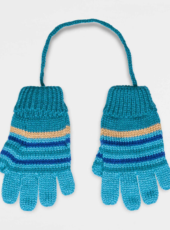 Medium turquoise Gloves PEGLOVAGE / 18H4PGE2GAN209
