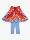 Conjunto de pijama azul com padrão Phoenix Príncipe do vento KUIMAGE 2 / 24E5PG72PYT216