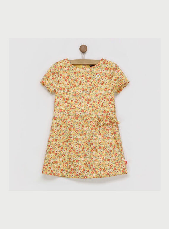 Vestido amarelo RYLOVETTE / 19E2PFH1ROB010