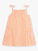 Vestido aos quadrados cru menina CHIVYETTE / 22E2PFM1RBS001