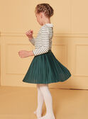 Green SKIRT LIRAMETTE 3 / 24H2PF92JUPG618