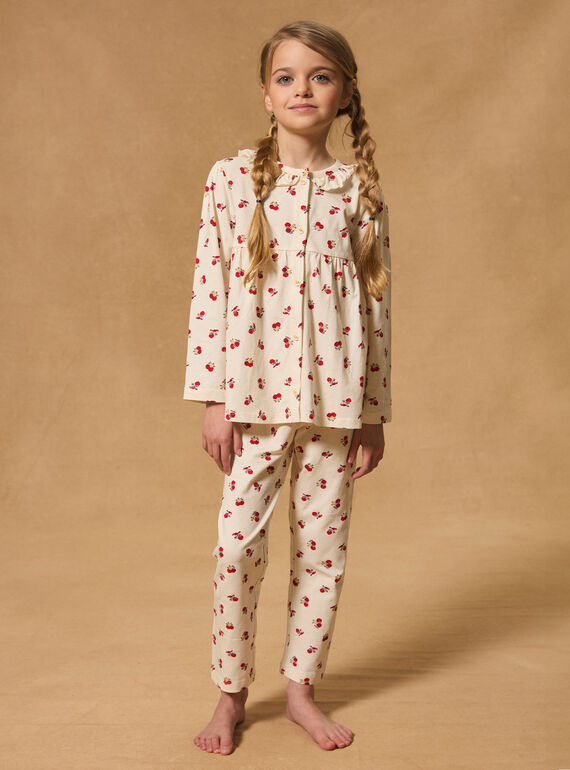 Pijama Pássaros em jersey MUICAETTE / 25E5PFE3PYJ114